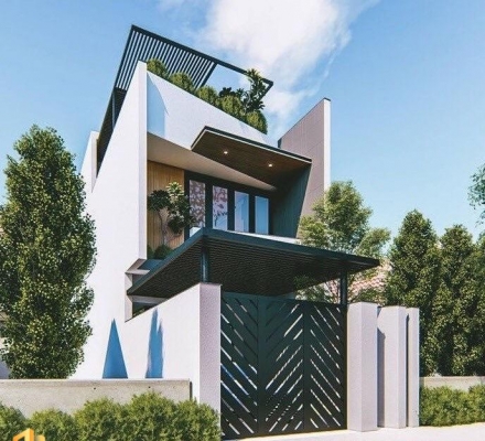 Giải pháp thiết kế nhà phố chống nắng mùa hè